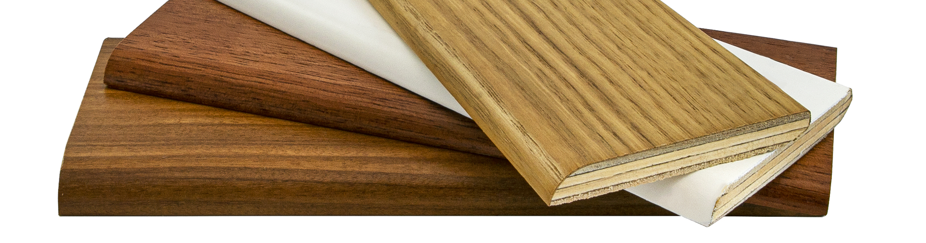 Skirting boards in wood, mdf, pvc